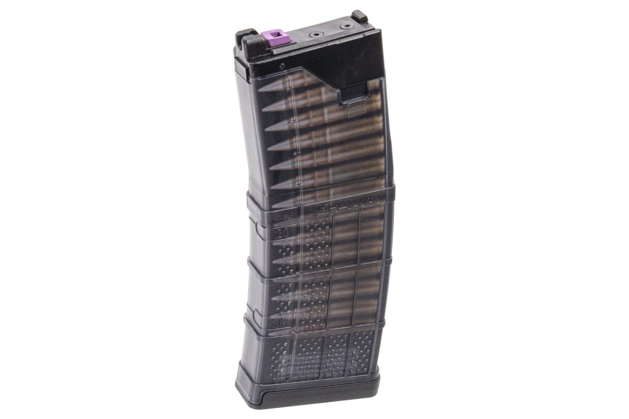 EMG Lancer Systems Licensed L5AWM 30 Rds MWs Gas Magazine for Marui TM MWS GBB Series ( 300BLK / 5.56 Type ) ( by CGS & SP System T8 )