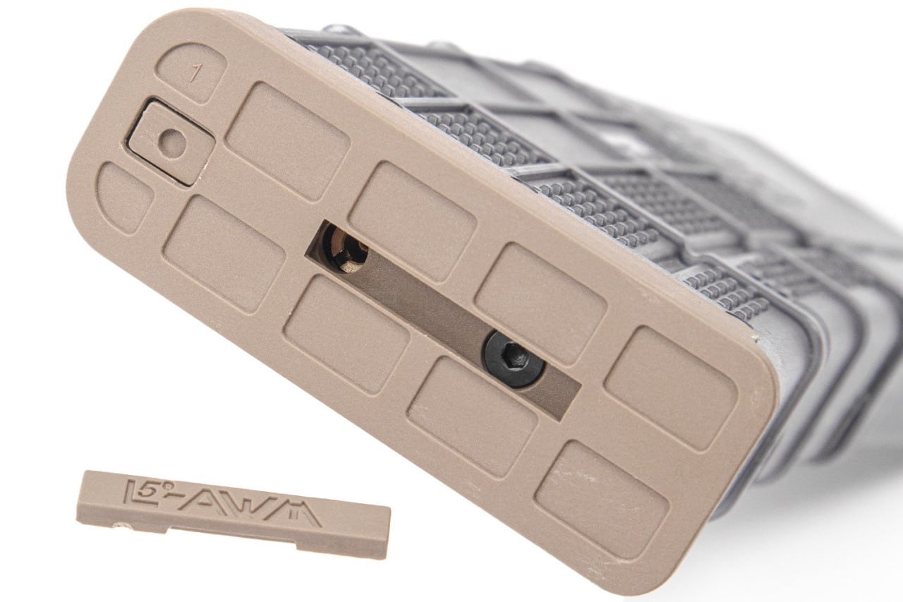 EMG Lancer Systems Licensed L5AWM 30 Rds MWs Gas Magazine for Marui TM MWS GBB Series ( 300BLK / 5.56 Type ) ( by CGS & SP System T8 )