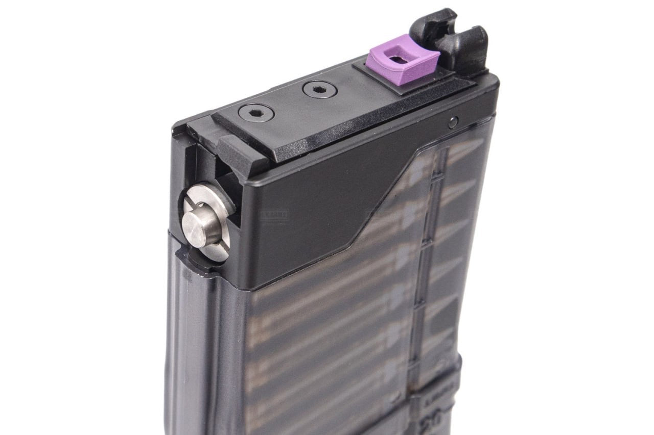 EMG Lancer Systems Licensed L5AWM 30 Rds MWs Gas Magazine for Marui TM MWS GBB Series ( 300BLK / 5.56 Type ) ( by CGS & SP System T8 )