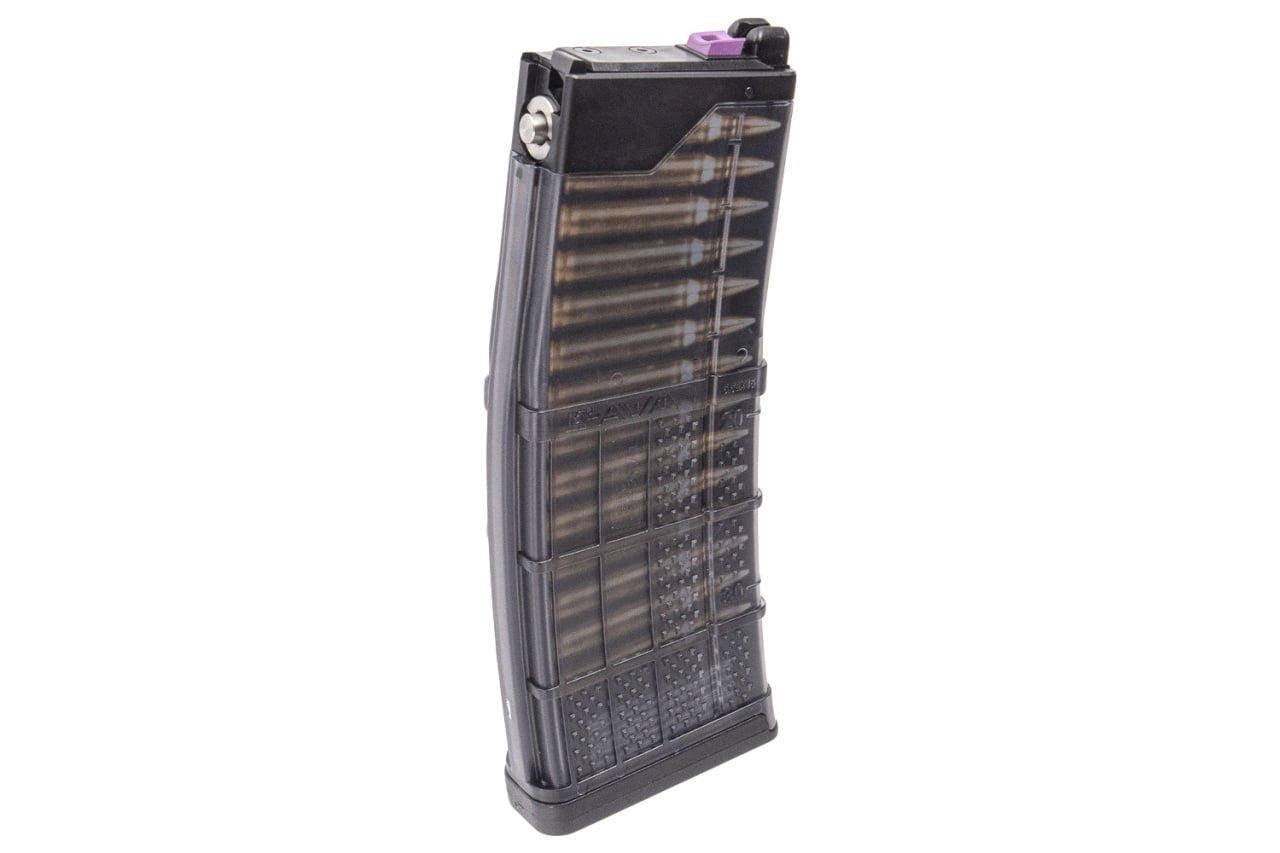 EMG Lancer Systems Licensed L5AWM 30 Rds MWs Gas Magazine for Marui TM MWS GBB Series ( 300BLK / 5.56 Type ) ( by CGS & SP System T8 )