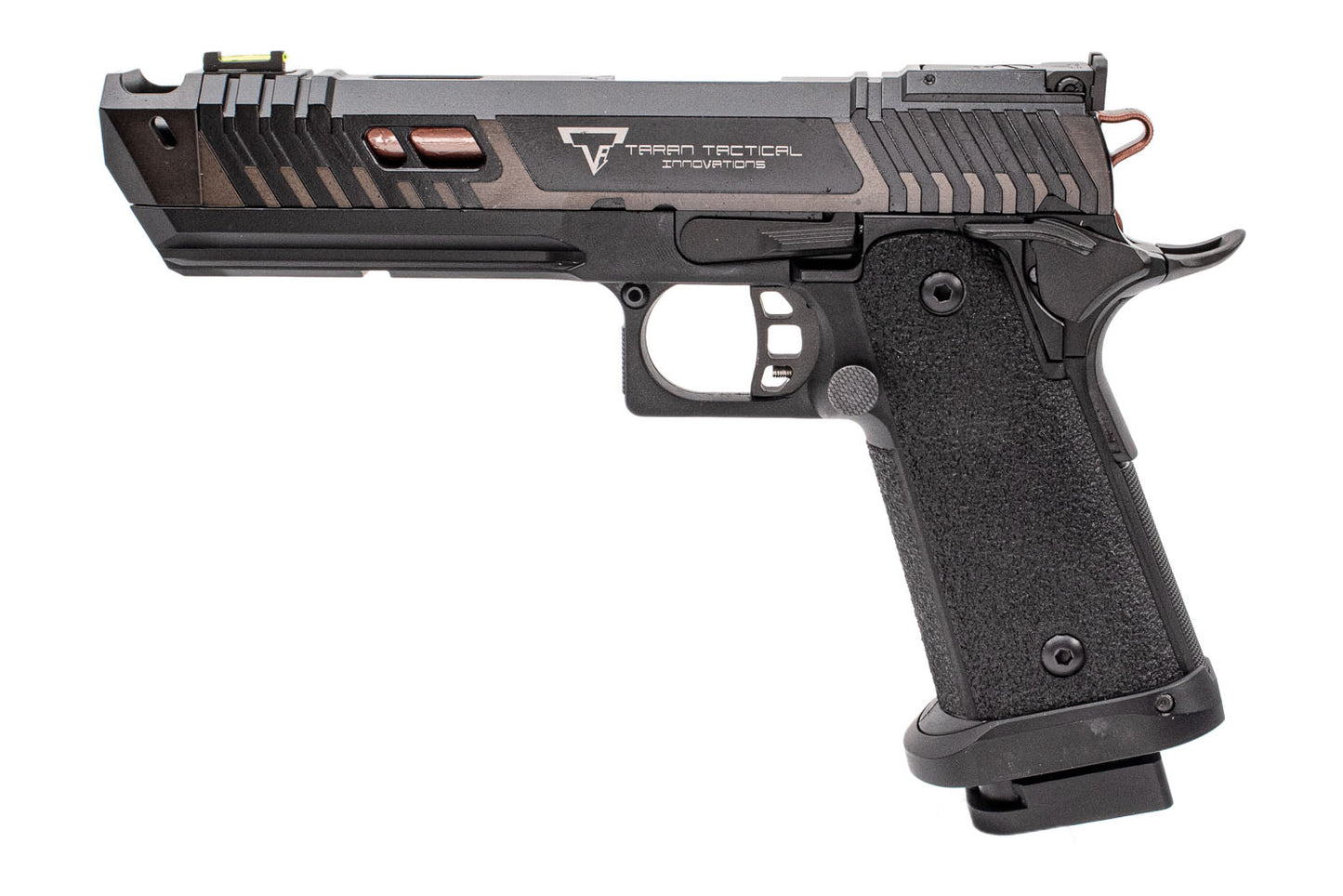 Army TTI Licensed JW4 PIT Viper GBB Pistol Airsoft ( Standard Version , Black ) ( Licensed by Taran Tactical Innovations )