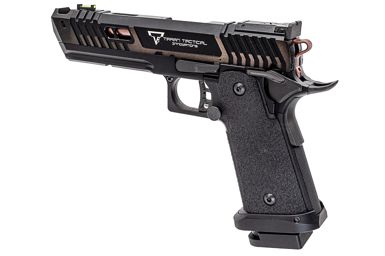 Army TTI Licensed JW4 PIT Viper GBB Pistol Airsoft ( Standard Version , Black ) ( Licensed by Taran Tactical Innovations )