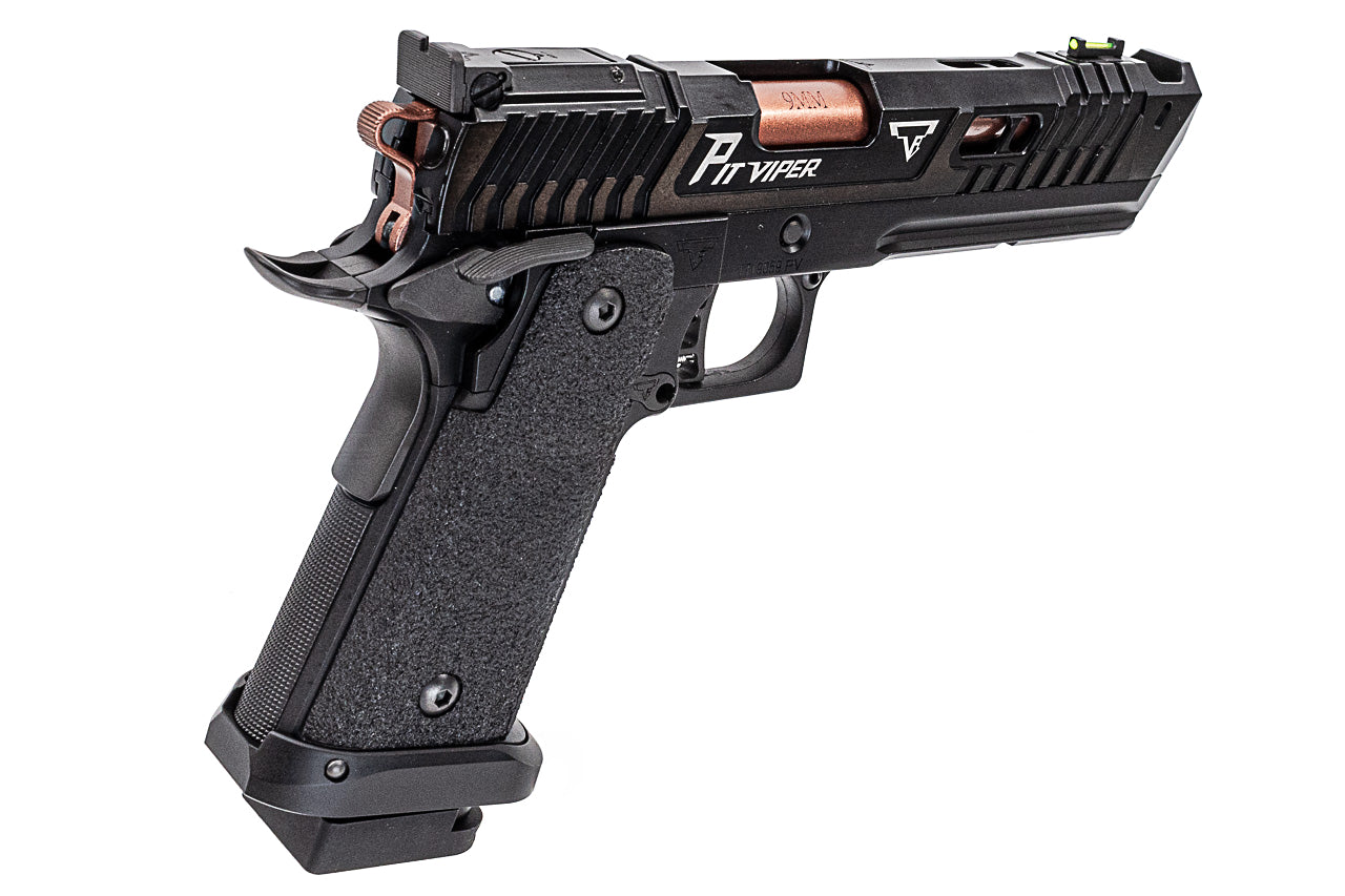 Army TTI Licensed JW4 PIT Viper GBB Pistol Airsoft ( Standard Version , Black ) ( Licensed by Taran Tactical Innovations )