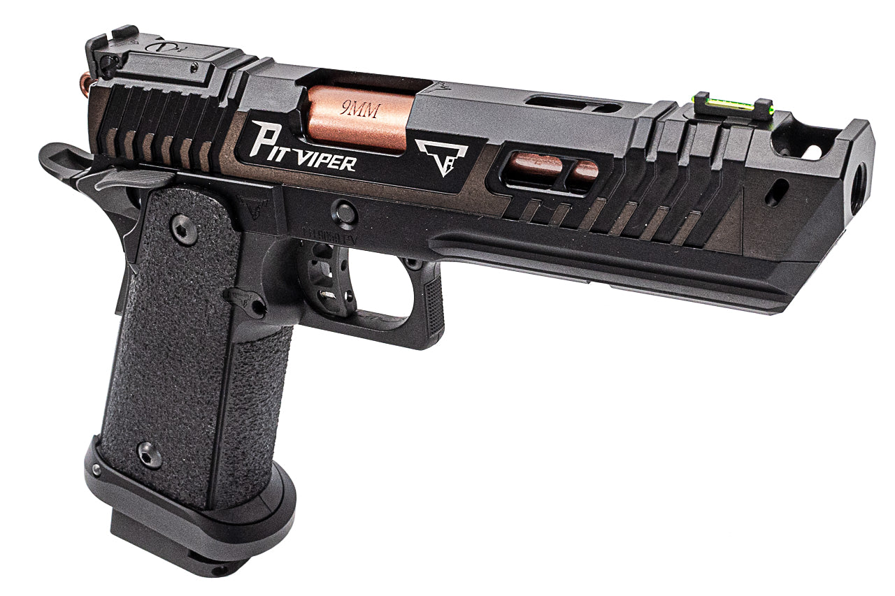 Army TTI Licensed JW4 PIT Viper GBB Pistol Airsoft ( Standard Version , Black ) ( Licensed by Taran Tactical Innovations )