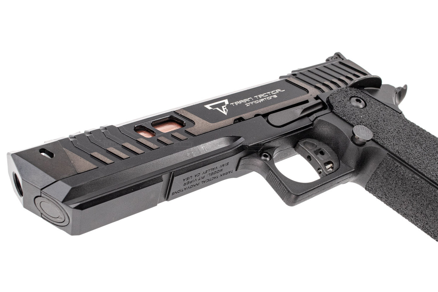 Army TTI Licensed JW4 PIT Viper GBB Pistol Airsoft ( Standard Version , Black ) ( Licensed by Taran Tactical Innovations )