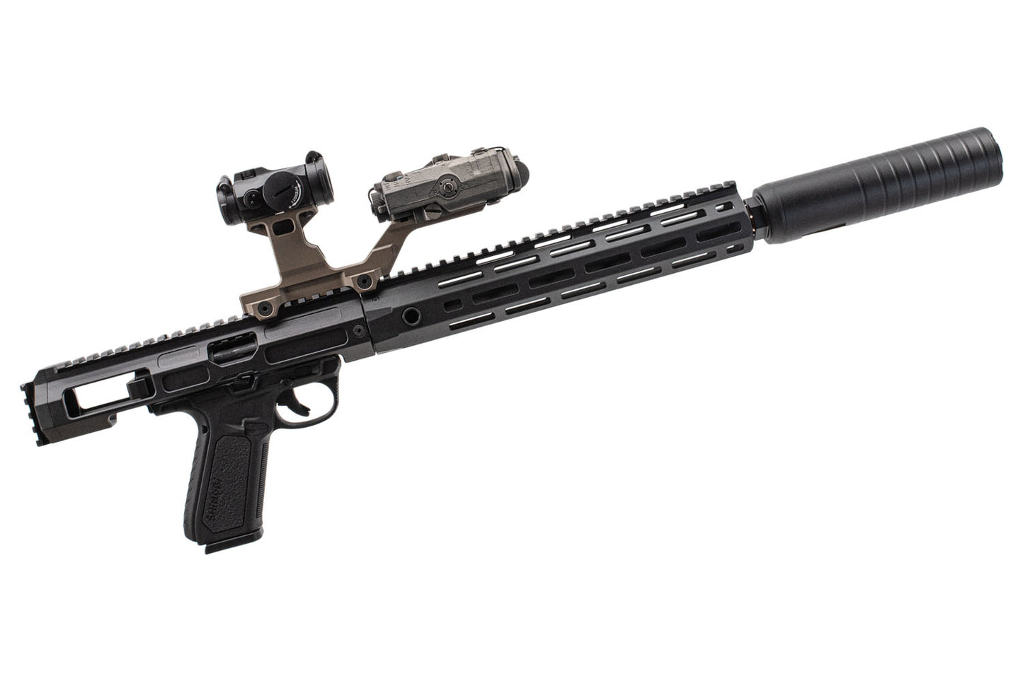 C&C AI 01 V3 Rifle Kit for AAP01 / AAP01C GBBP ( Action Army AAP-01 / AAP-01C ) ( Version 3 Compatible AEG M4 AR Stock / 1913 Picatinny Rail Stock )
