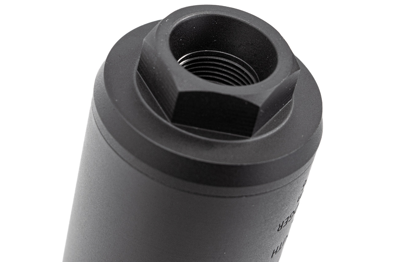 C&C SD Style Dummy Silencer 14mm CCW For Airsoft ( Black )