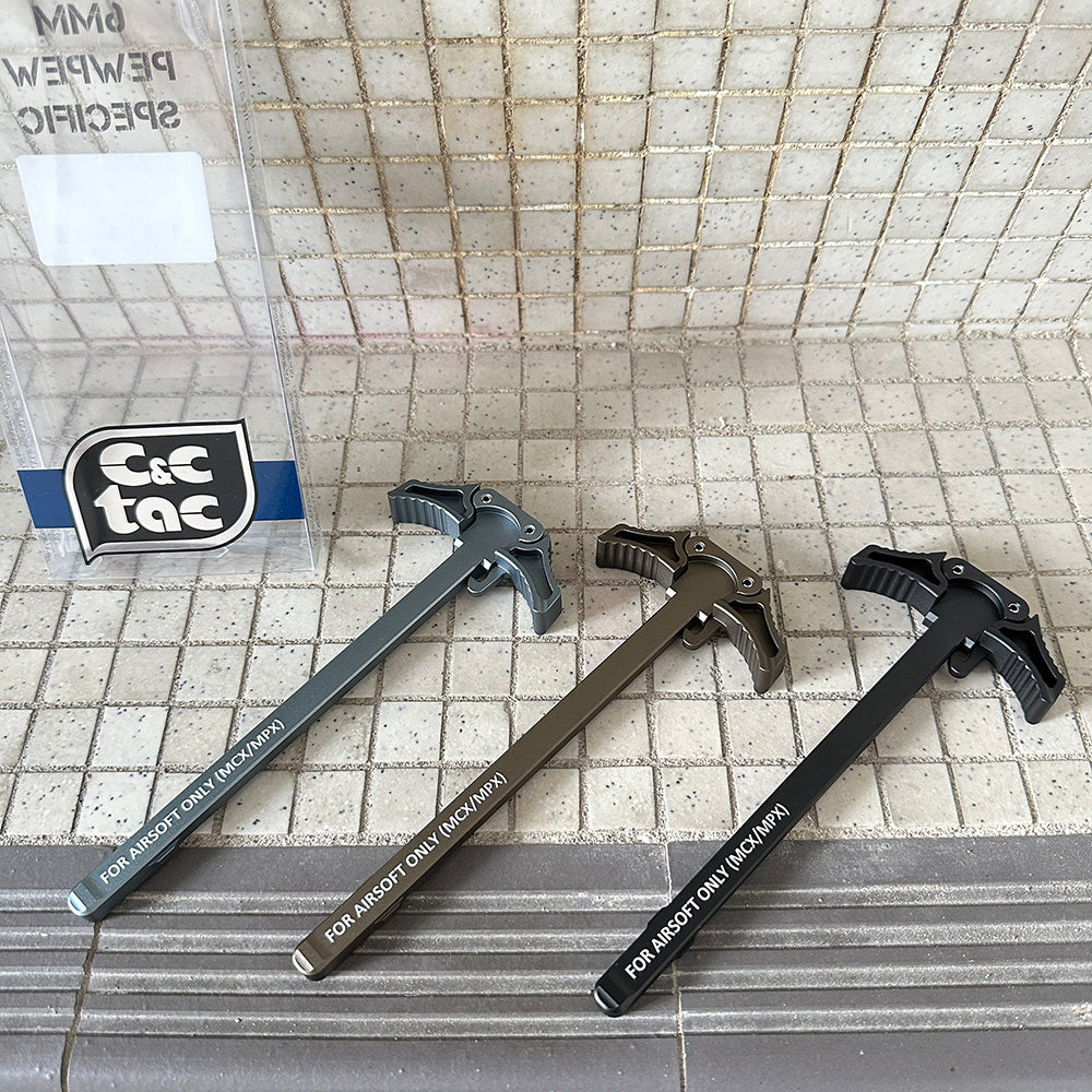 C&C MPX / MCX Ambi Charging Handle For SIG AIR MCX / MPX AEG & APFG MCX / MPX GBB Airsoft ( Black / Grey / DDC )