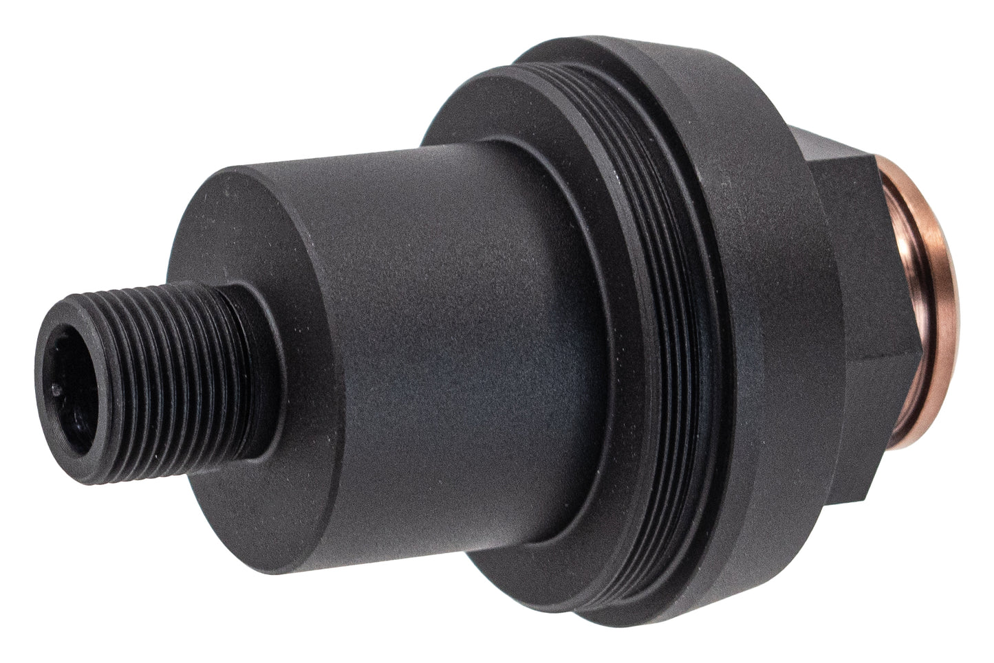 C&C Tac Jumbo Style Dummy Silencer with CB Steel Flash Hider 14mm CCW
