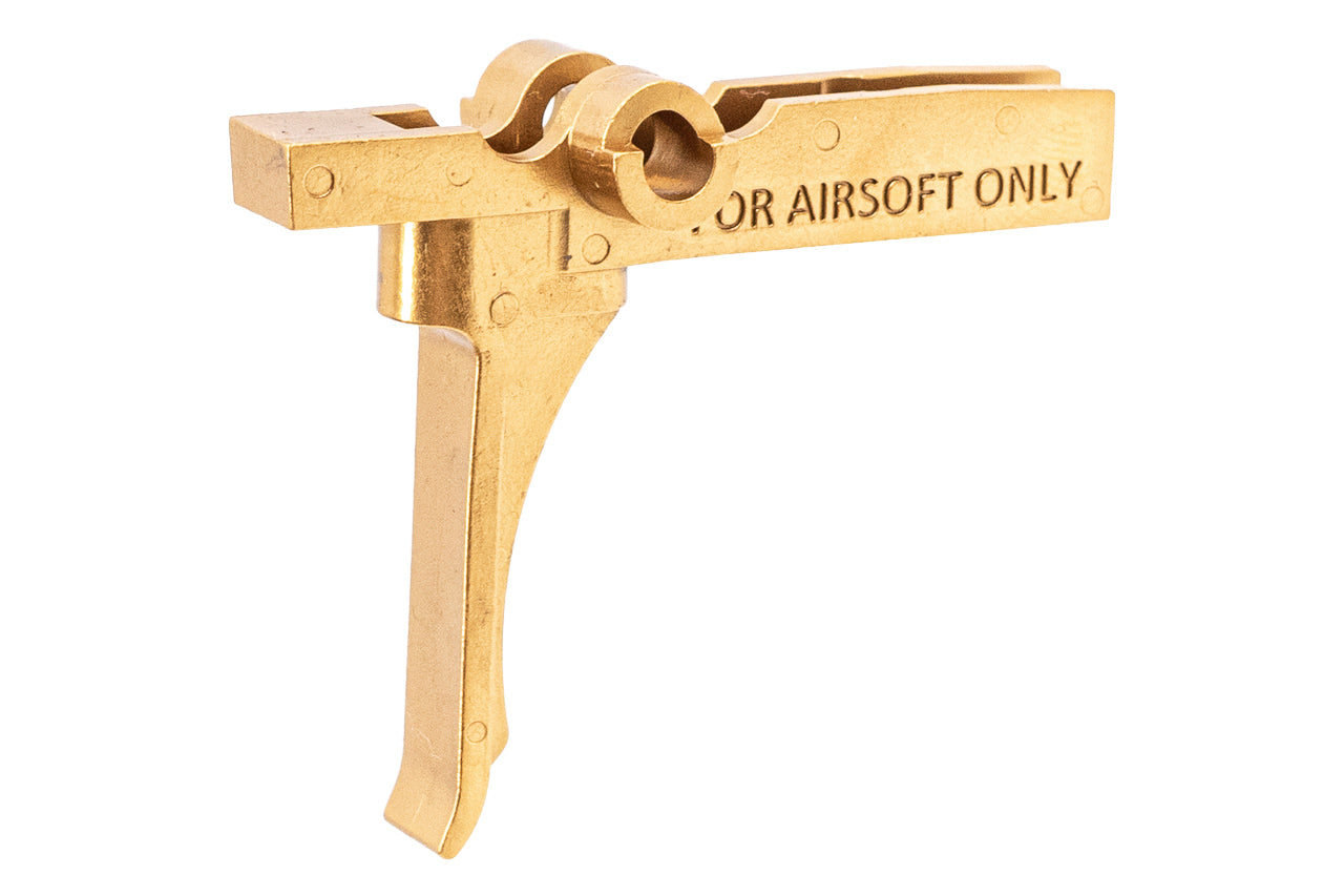 C&C Tac AT* Flat Style Trigger For VFC M4 GBB / APFG MPX MCX GBB Series ( MIM Steel )