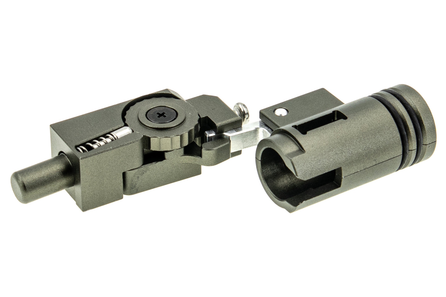 C&C V2 MWS Hop Up System for Marui TM MWS GBB Series ( Chamber Base and Adjuster Set ) ( CNC T651 Aluminum )