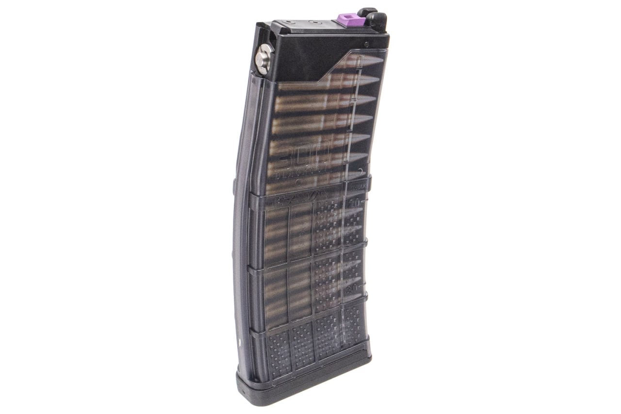 EMG Lancer Systems Licensed L5AWM 30 Rds MWs Gas Magazine for Marui TM MWS GBB Series ( 300BLK / 5.56 Type ) ( by CGS & SP System T8 )