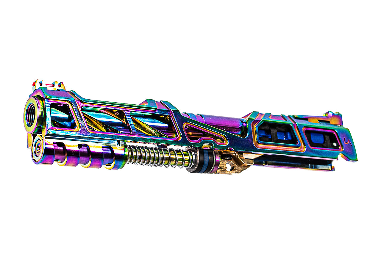 LA Capa & Nexxspeed Rainbow Hyper Tornado Hi-Capa GBB Pistol Airsoft ( JKTG Custom Made )