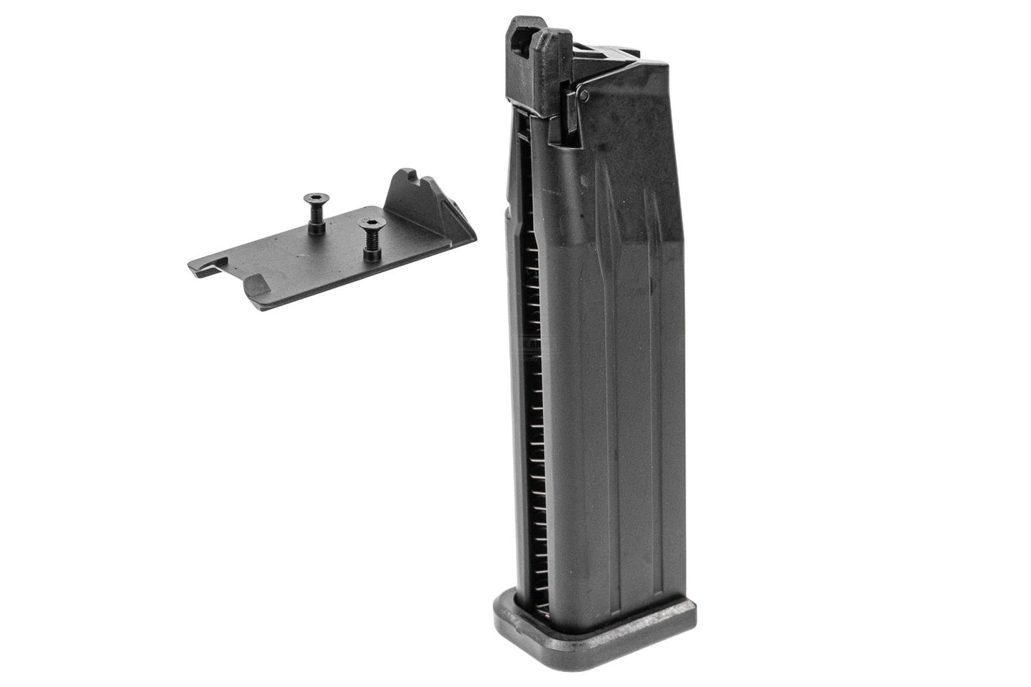 Toxicant FI Style V9 RMR Ready Hi-Capa GBB Pistol ( JKTG Custom Made ) ( Black )