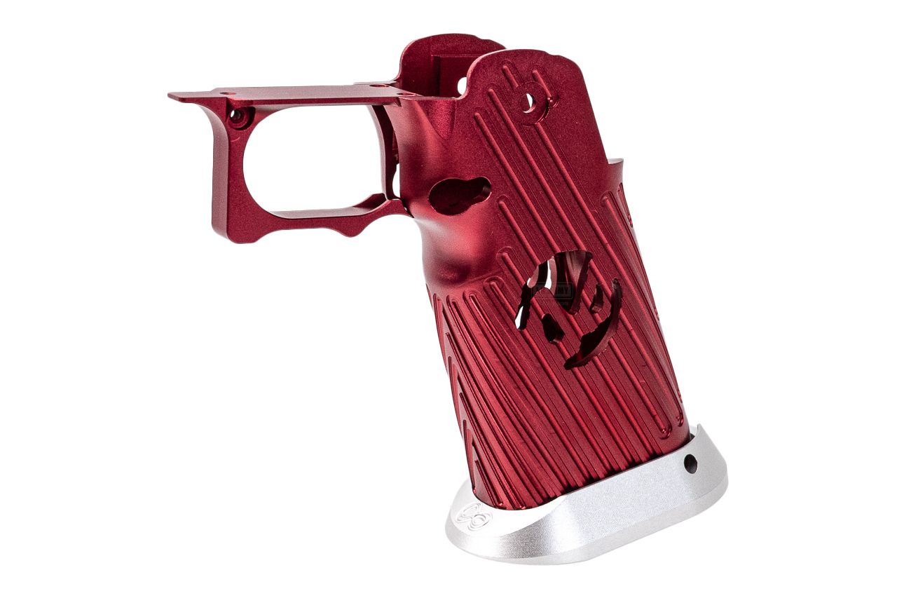 Dream Capa DCP CNC Aluminium INF Grip ( Infinity Stripe Hollow Style ) For TM Hi-Capa GBBP Airsoft Series ( 5-Axis CNC Machining ) ( by C&C Tac )