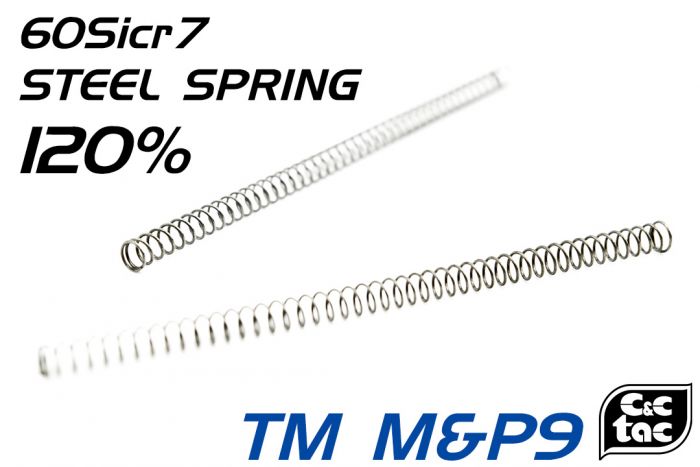 C&C 120% Steel Loading Nozzle Spring For TM M&P9 Series ( 2pcs )