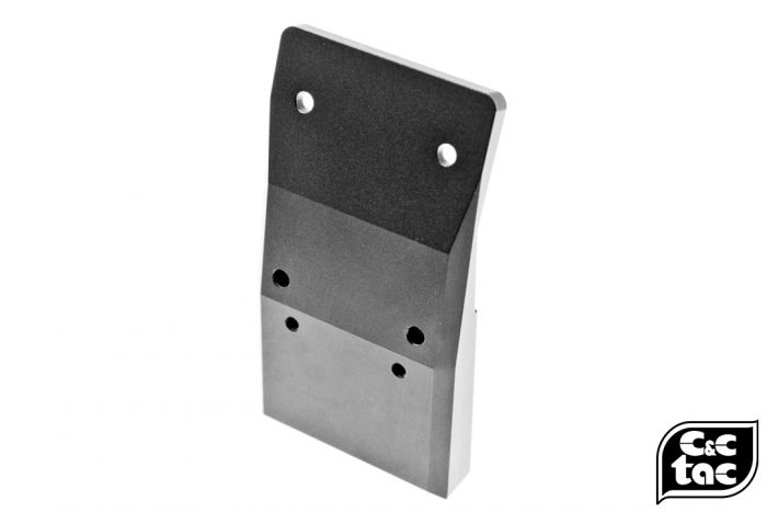 C&C ANVIS Metal Ground Plate for ANVIS Mount ( Black )