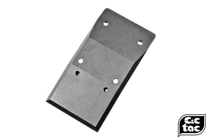C&C ANVIS Metal Ground Plate for ANVIS Mount ( Black )