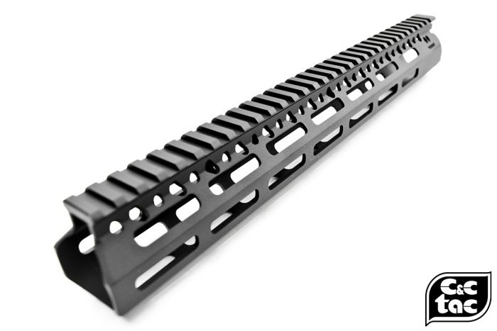 C&C MCMR 13 Style Rail M-LOK Airsoft Ver. ( Black )