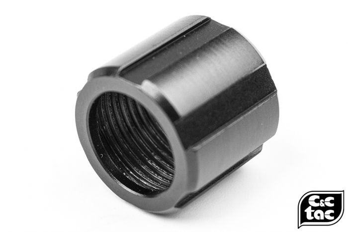 C&C SCO Style Thread Protector for 14mm CCW Threaded Outer Barrel ( Black )