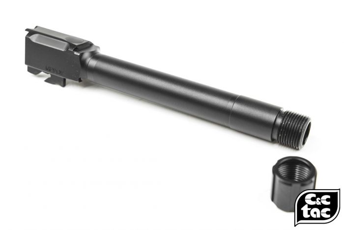 C&C SCO Style Thread Protector for 14mm CCW Threaded Outer Barrel ( Black )