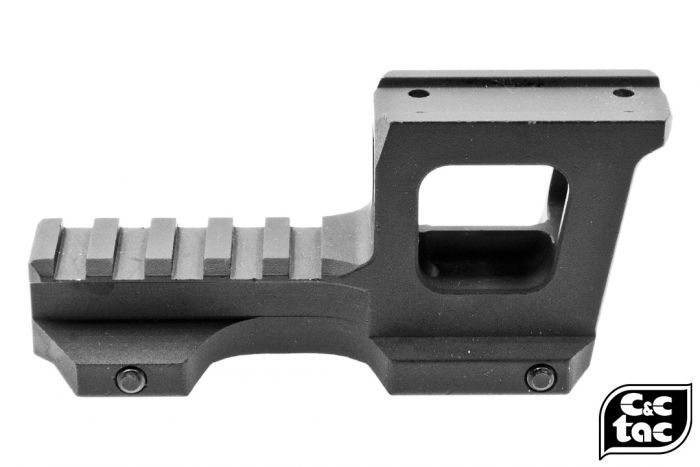 C&C T1 T2 Micro / Holosun 2.33" Height Rise Mount ( BK RB1 Style )