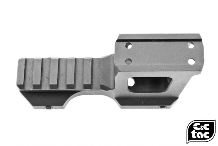 C&C T1 T2 Micro / Holosun 2.33" Height Rise Mount ( BK RB1 Style )