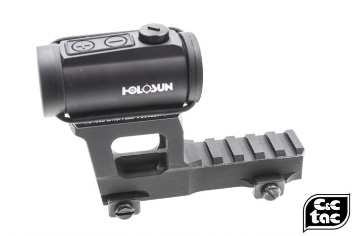 C&C T1 T2 Micro / Holosun 2.33" Height Rise Mount ( BK RB1 Style )