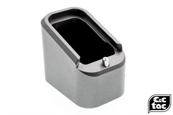 C&C TT Style CNC Aluminum Long Magazine Pad Extension V2 for TM / WE G Series ( G Model )