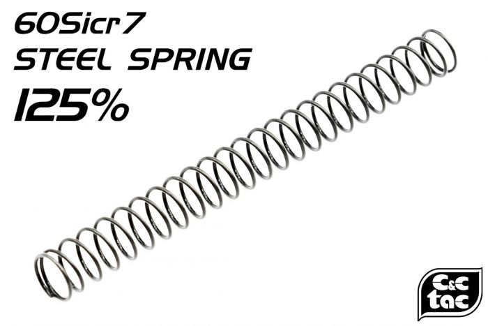 C&C 125% Ultra Recoil Spring For TM G Model / M&P9 Series ( G17 )
