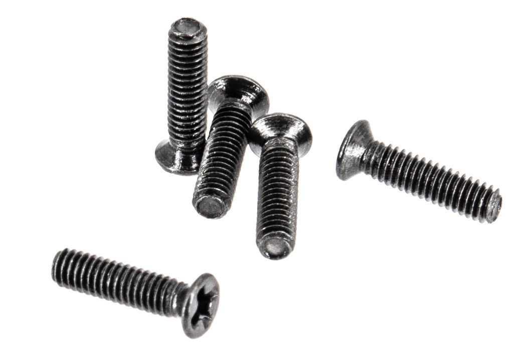 M2.5 x 10 ( 5pcs ) Metal Black Screw for Rear Sight UMAREX / VFC Glock 45 / 17 Gen3 / 17 Gen5 / 19 Gen3