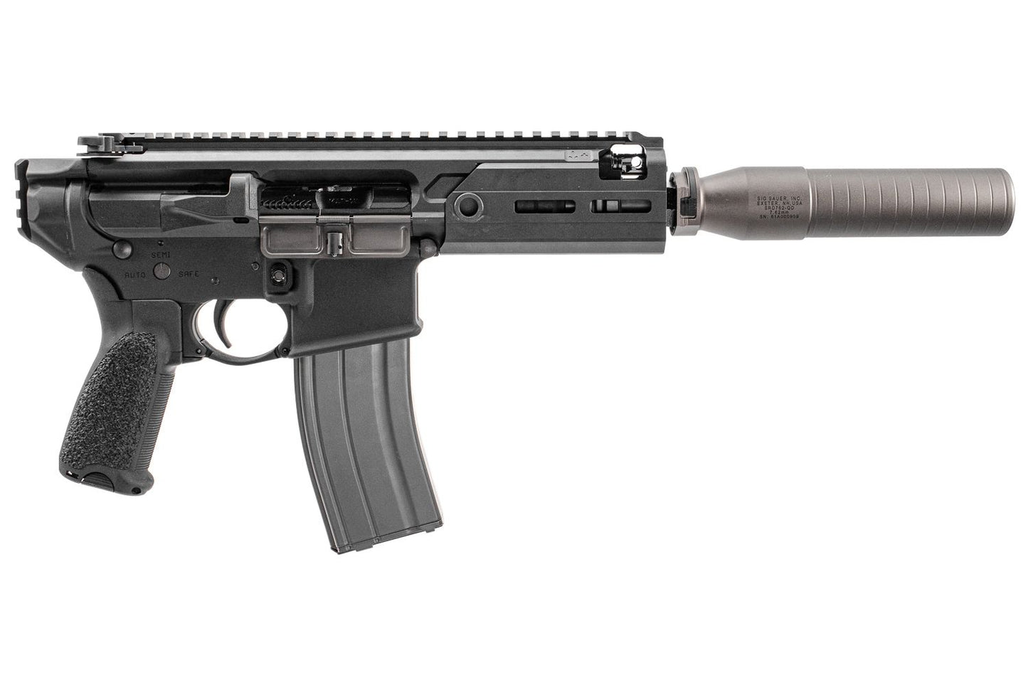 C&C Tac CNC MCX Stock Adapter for VFC / BCM AIR AR M4 / 416 Lower Receiver & APFG MCX Rattler Upper GBB Only ( Black )