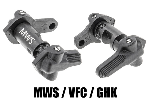 C&C MSG Ambi Safety Selector Set For Marui TM M4 MWS GBB / VFC M4 / APFG MPX MCX GBB GBB / GHK M4 GBB