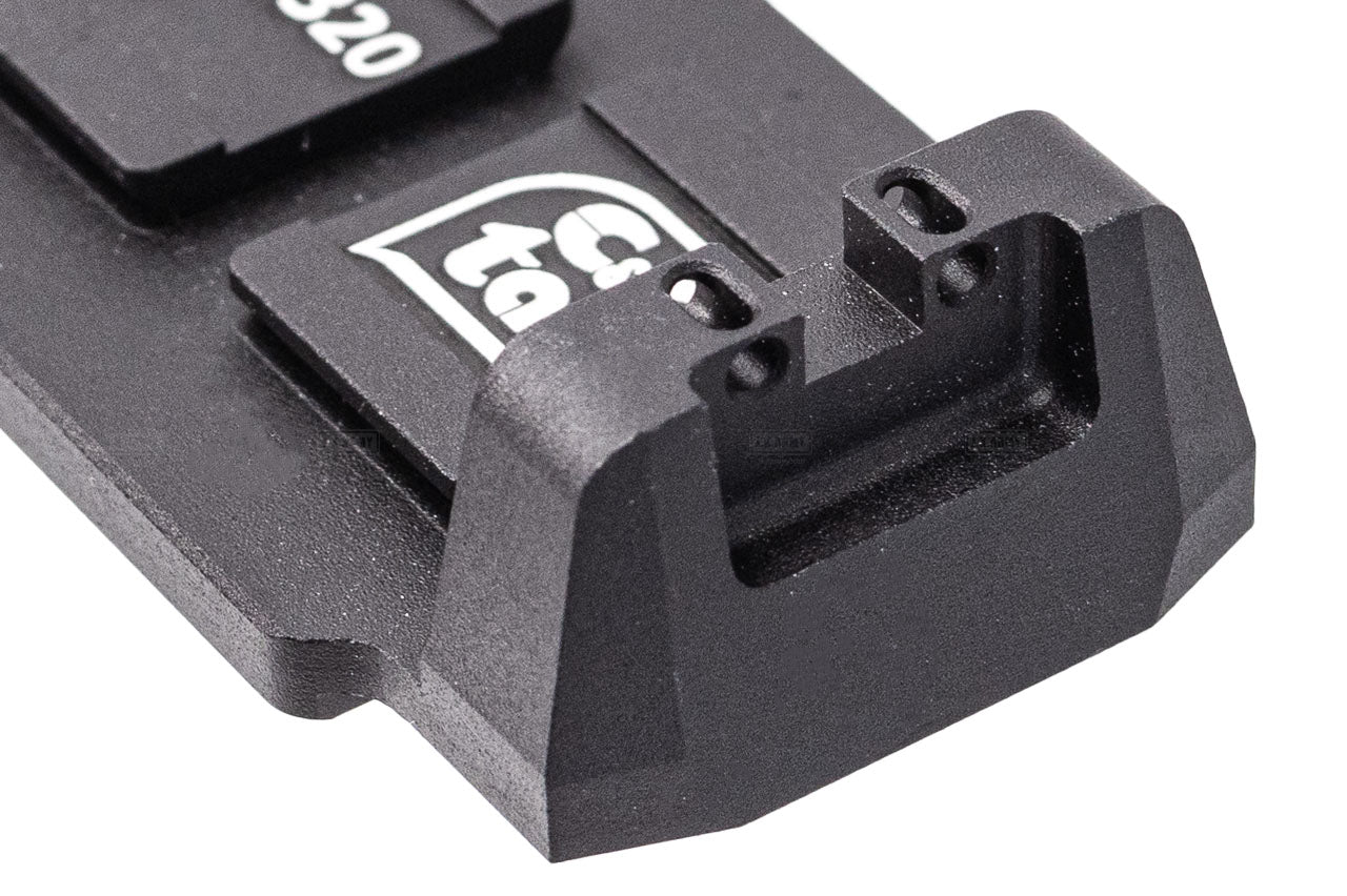 C&C Tac ACRO Adapter Plate Mount Sight Set For SIG / VFC P320 M17 M18 GBBP Series