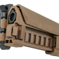C&C Tac Adjustable Folding Stock For Cybergun GM FN HERSTAL SCAR L MK2 GBBR ( ACR Style ) ( FDE )