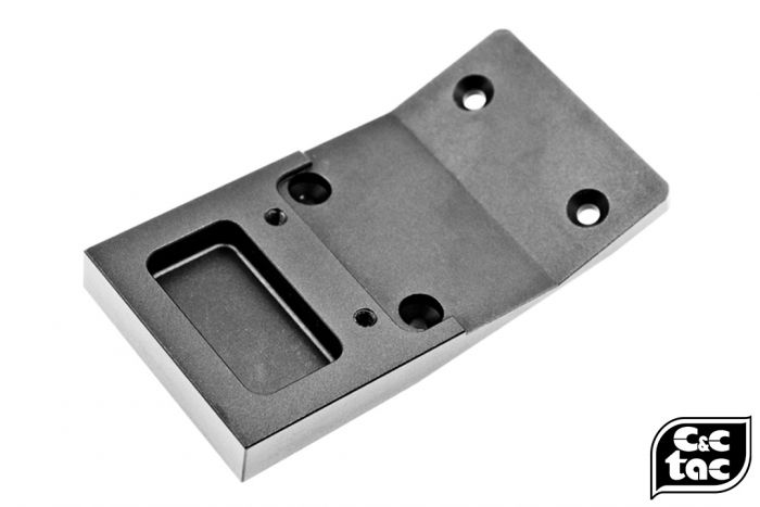 C&C ANVIS Metal Ground Plate for ANVIS Mount ( Black )
