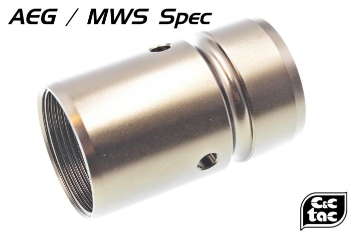C&C AEG Barrel Nut For MK16 / MK18 Rail Type Airsoft Ver.