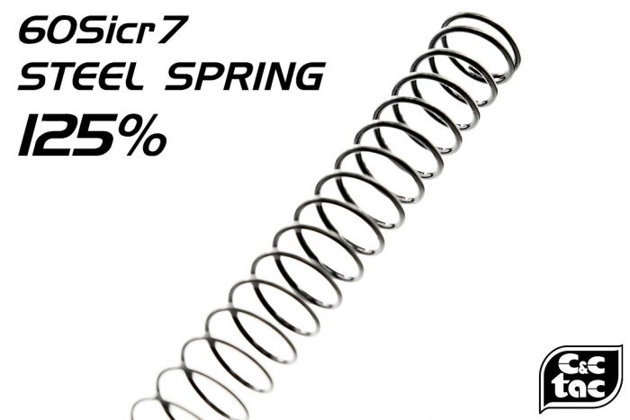 C&C 125% Ultra Recoil Spring For TM G Model / M&P9 Series ( G17 )