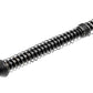 C&C S Style Steel QDQ Duel-Rate Recoil Spring Guide Rod Kit for TM G17 ( 80%/150% ) ( Black )