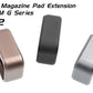 C&C TT Style CNC Aluminum Short Magazine Pad Extension Ver.2 for TM / WE G Series ( G Model )